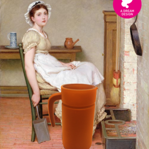 Orange Velvet Pot by A Dream Design - Afbeelding 11