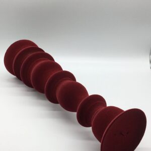 Red Velvet Candle Holder by A Dream Design - Afbeelding 3