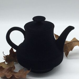 Black Velvet Teapot by A Dream Design