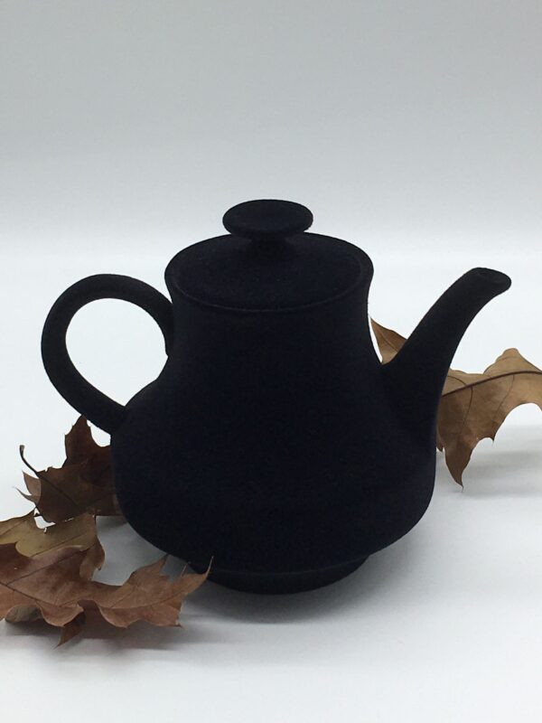 Black Velvet Teapot by A Dream Design