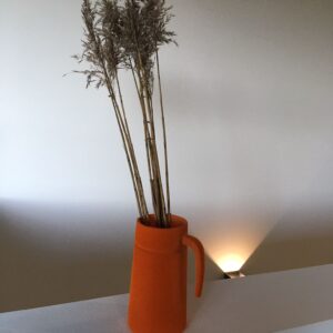Orange Velvet Pot by A Dream Design - Afbeelding 9