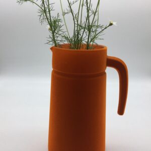 Orange Velvet Pot by A Dream Design - Afbeelding 6