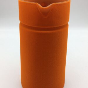 Orange Velvet Pot by A Dream Design - Afbeelding 3