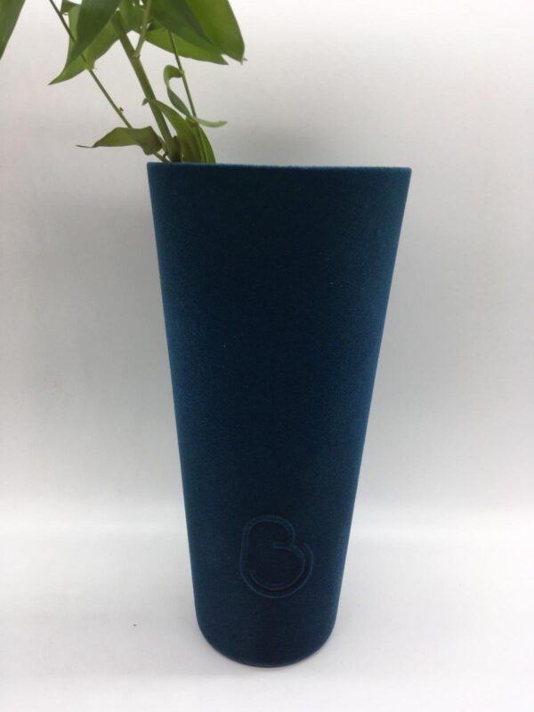Glass Ocean Blue Vase by A Dream Design