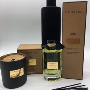 Tobacco Leaves Geurkaars 210 g Atelier Rebul by A Dream - Afbeelding 4