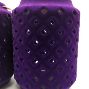 Purple Velvet Lantern by A Dream Design - Afbeelding 3