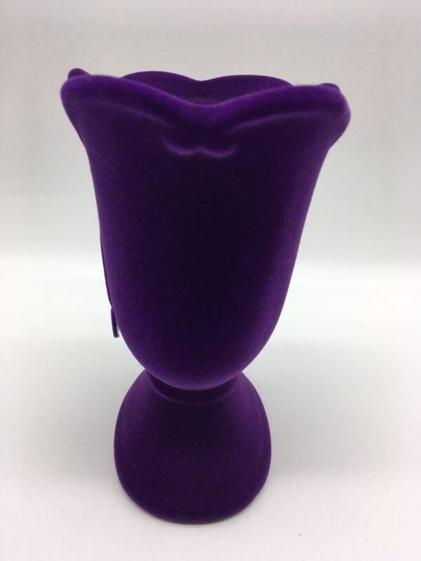 Purple Velvet Art Deco Vase by A Dream Design