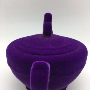 Purple Velvet Sugar Bowl