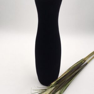 Black Big Velvet Vase by A Dream Design