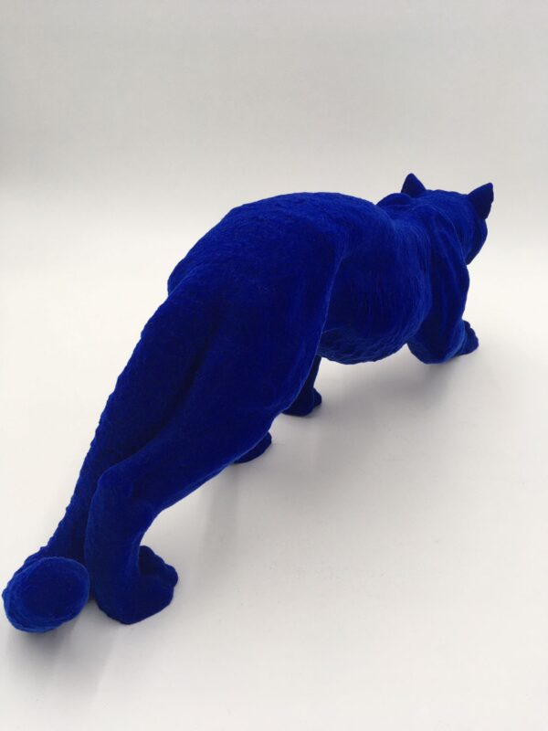 Royal Blue Velvet Jaguar by A Dream Design