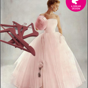 Pale Pink Wooden Hangers by A Dream Design