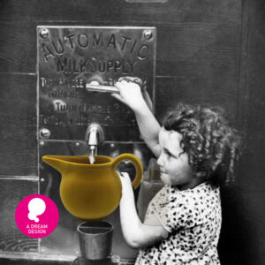 Yellow Velvetart Jug by A Dream Design