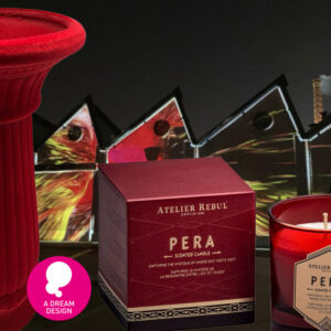 Pera Geurkaars 210 g Atelier Rebul by A Dream - Afbeelding 3