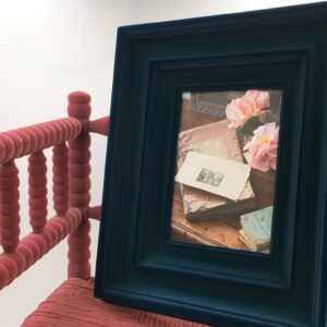 Mystic Blue Velvet Frame by A Dream Design - Afbeelding 4