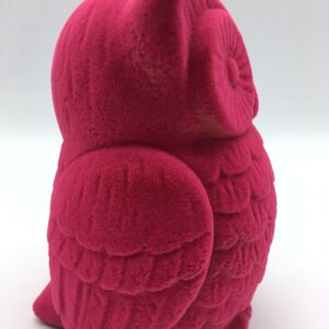Velvet Pink Owl by A Dream Design - Afbeelding 4
