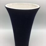 Dark Blue Velvet Vase by A Dream Design