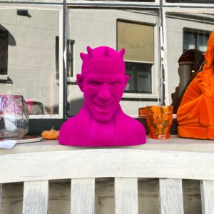 Darth Maul in popart velvet pink by A Dream Design : Verkocht!! - Afbeelding 3