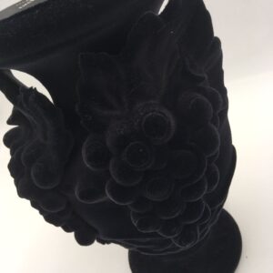 Black Velvet Art Deco Vaas by A Dream Design - Afbeelding 8