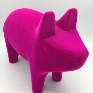 Pink Velvetart Design Pig by A Dream Design - Afbeelding 5