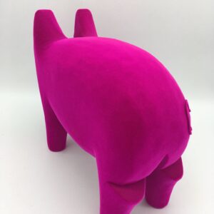 Pink Velvetart Design Pig by A Dream Design - Afbeelding 3