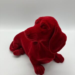 Red Velvetart Teckel by A Dream Design - Afbeelding 3