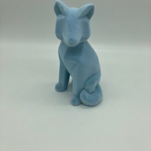 Babyblue Velvetart Fox by A Dream Design - Afbeelding 3