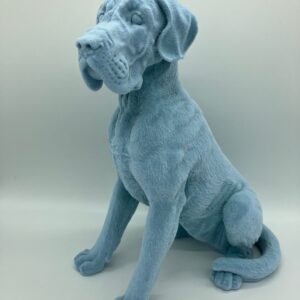 Baby Blue Velvetart German Pointer by A Dream Design - Afbeelding 4