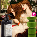 lady lilith met shampoo en green kandelaar